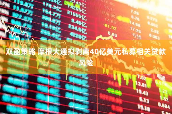 双盈策略 摩根大通拟剥离40亿美元私募相关贷款风险